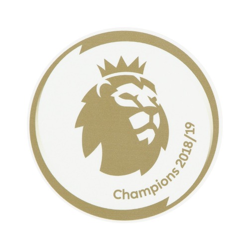18-19 Premier League Champions Patch (19/20 Manchester City)