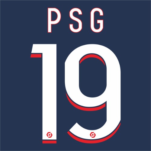 23-24 파리생제르망(PSG) 리그1 홈 프린팅