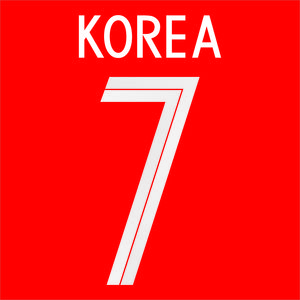 18-19 코리아 (Korea/KFA) 프린팅 - 2018 러시아 월드컵
