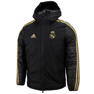[해외][Order] 19-20 Real Madrid Winter Jacket - Black/Dark