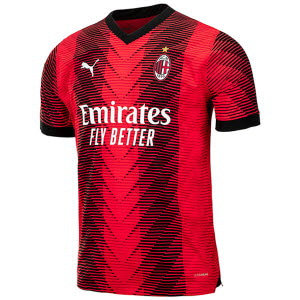 23-24 AC Milan Home Authentic Jersey - AUTHENTIC (77038201)