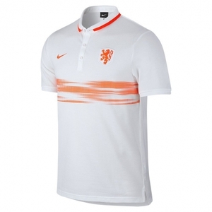 [해외][Order] 15-16 Netherlands (Holland/KNVB) Authentic League Polo Shirt - White