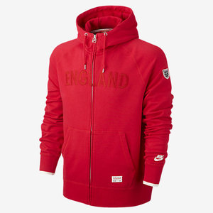 [Order] 14-15 England AW77 Covert Full Zip Hoody - Red/Pearl