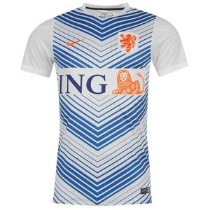 [Order] 14-15 Netherlands (Holland/KNVB) Pre-Match Training Jersey - White