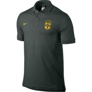 [Order] 14-15 Brasil (CBF) Core Polo Shirt - Black