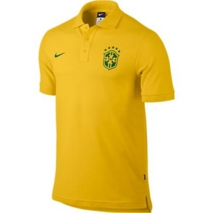 [Order] 14-15 Brasil (CBF) Core Polo Shirt - Yellow