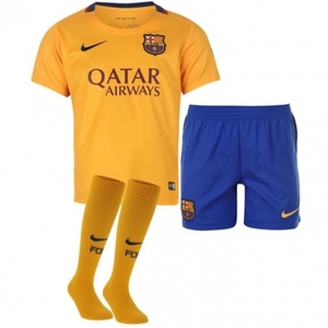 [해외][Order] 15-16 FC Barcelona Away - Little Boys Mini Kit