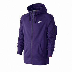 AS NIKE AW77 FT(French Terry) FZ(FullZip) HOODY - Purple