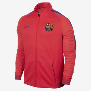 [해외][Order] 16-17 Barcelona Dry Strike Track Jacket (Bright Crimson/Game Royal)