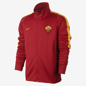 [해외][Order] 17-18 AS Roma Franchise Jacket - Team Crimson/University Gold