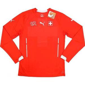 [Order] 14-15 Switzerland Player Issue Home L/S (Pro Fit) - Authentic