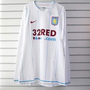 07-08 Aston Villa Away  L/S (Authentic /Player Issue)