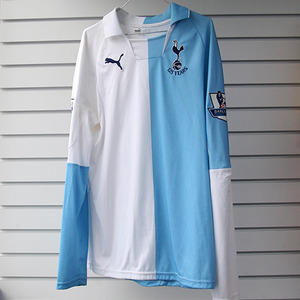 07-08 Tottenham Hotspur 125 Yrs Aniversery Special Edition L/S + 9 BERVATOV + P/L Patch (Size:M)