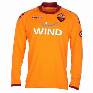 08-09 AS Roma Home GK L/S(Player Issue Version)